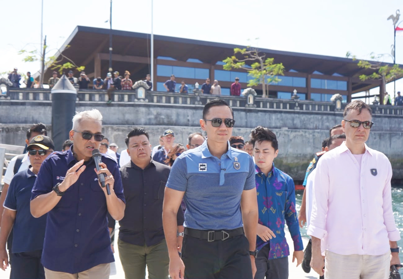 Menko AHY Tinjau BMTH, Percepat Penataan Kawasan dan Pengembangan Marina Internasional