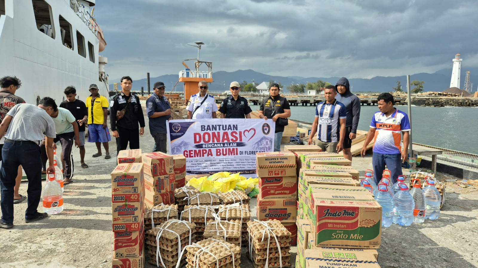 Pascagempa NTT, Kemenhub Optimalkan Transportasi Laut untuk Distribusi Bantuan Kemanusiaan
